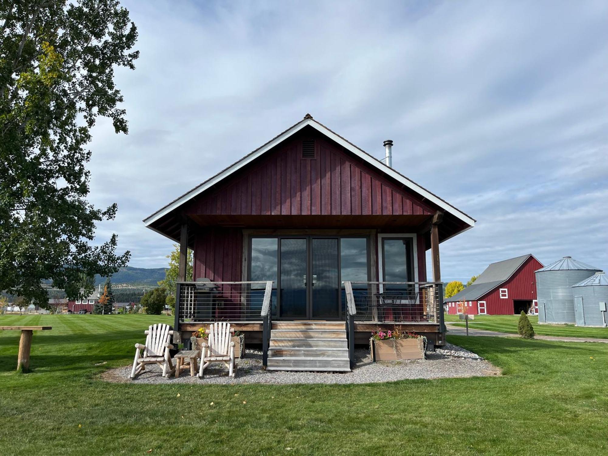 New Cabin With Spectacular Views Of Flathead Lake. Somers Luaran gambar
