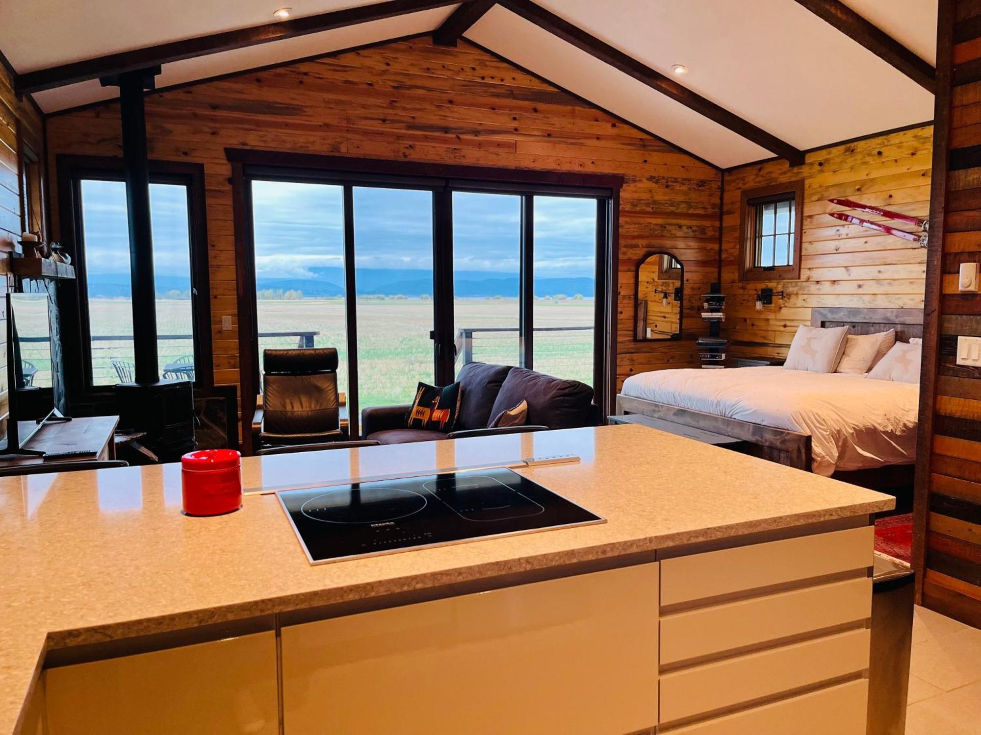 New Cabin With Spectacular Views Of Flathead Lake. Somers Luaran gambar