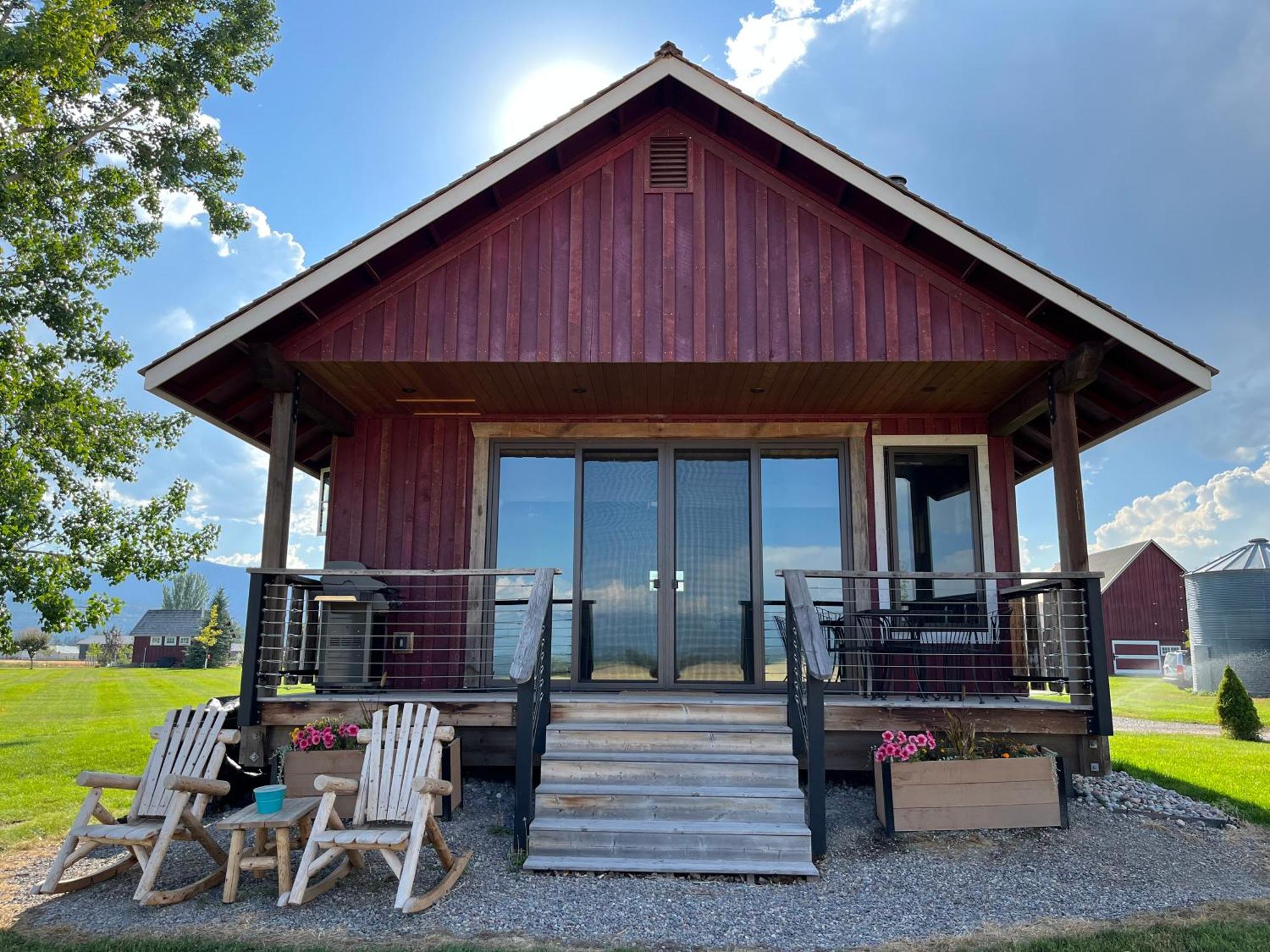 New Cabin With Spectacular Views Of Flathead Lake. Somers Luaran gambar